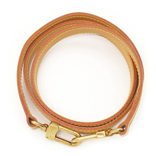 Louis Vuitton Leather Shoulder Strap Brown