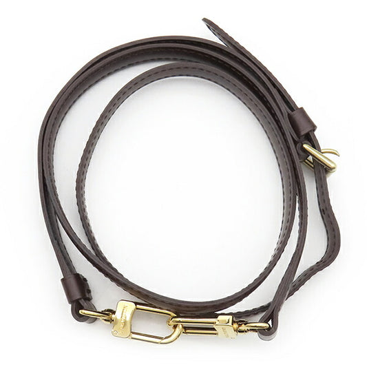 Louis Vuitton Leather Shoulder Strap Brown