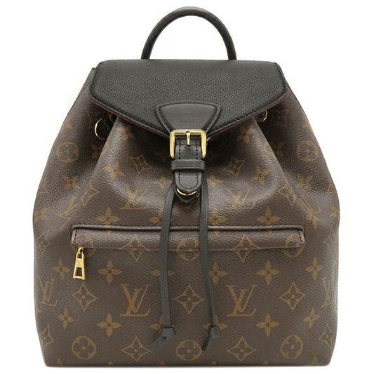 Louis Vuitton Monogram Canvas Leather Backpack M45515