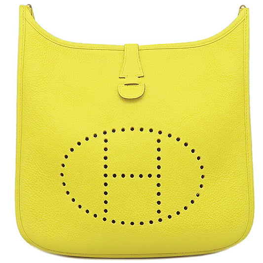 Hermes Evelyne III PM Shoulder Bag Yellow