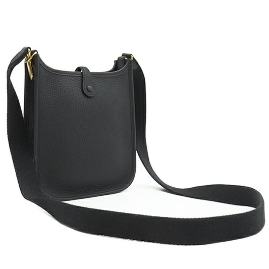 Hermes Evelyne TPM Clemence Black Bag