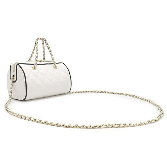 Chanel Lambskin 2WAY Chain Clutch Bag AP4515