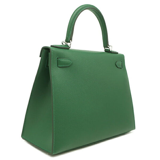 Hermes Kelly 28 2WAY Bag Green