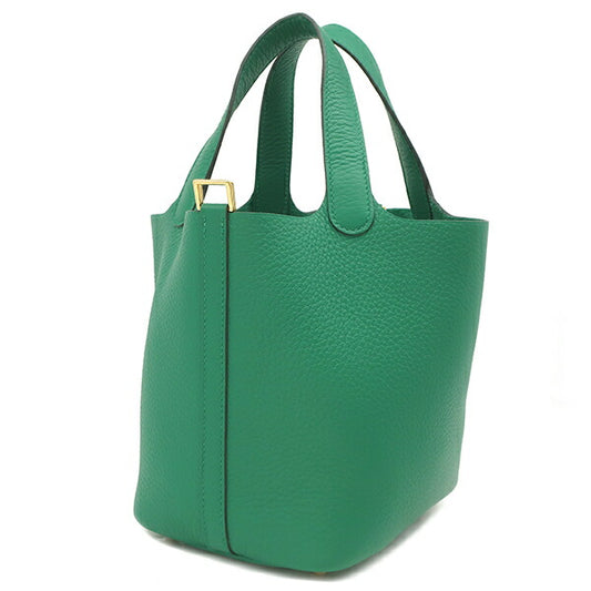 Hermes Picotin Lock PM Handbag Green