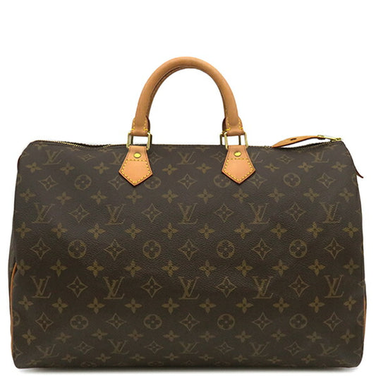 Louis Vuitton Monogram Canvas Speedy 40 Handbag