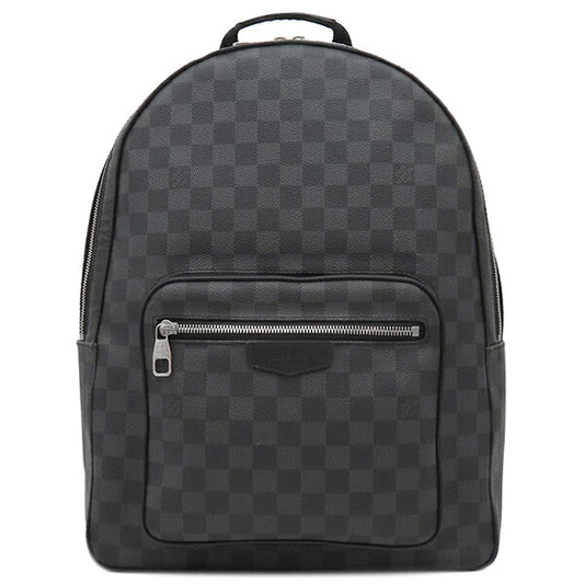 Louis Vuitton Damier Graphite Canvas Leather Backpack Josh N41473