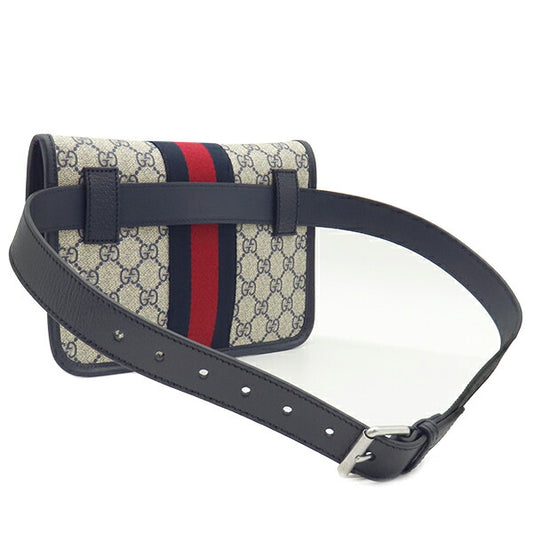 Gucci Ophidia GG Supreme Canvas Leather Waist Bag 674081