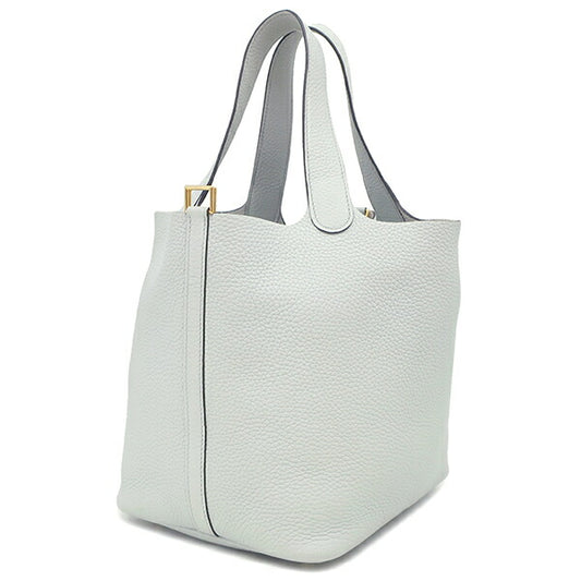 Hermes Picotin Lock MM Handbag Blue