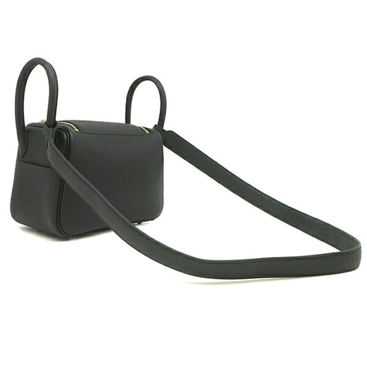 Hermes Lindy Mini 20 Black Shoulder Bag