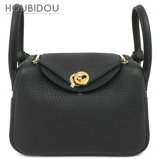 Hermes Lindy Mini 20 Black Shoulder Bag
