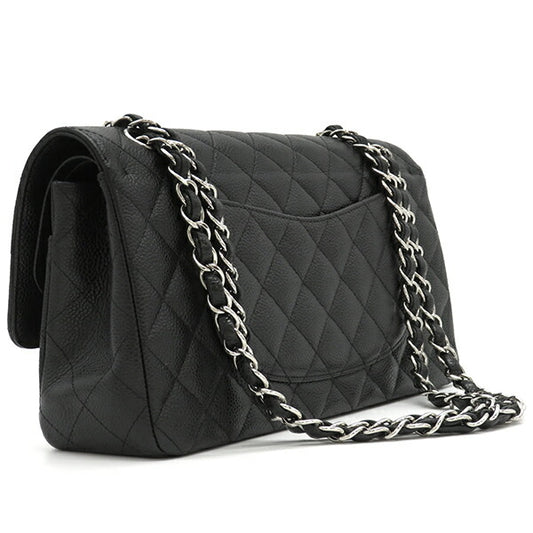 Chanel Caviar Skin Matelasse Flap Bag