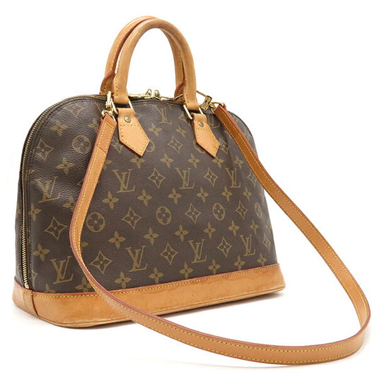 Louis Vuitton Alma Monogram Canvas Handbag