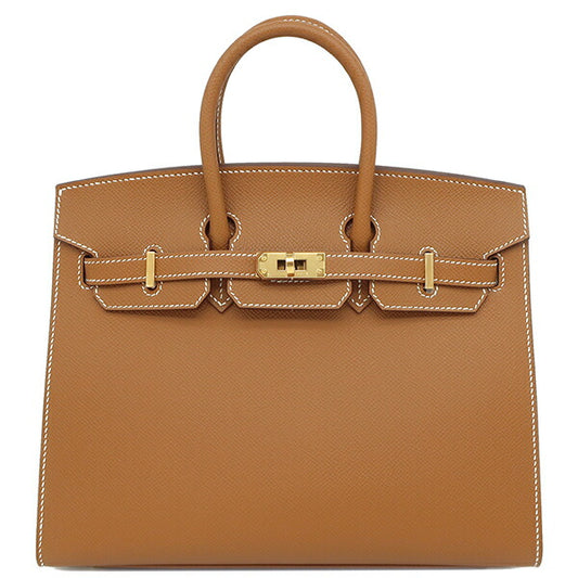 Hermes Birkin 25 Handbag Gold
