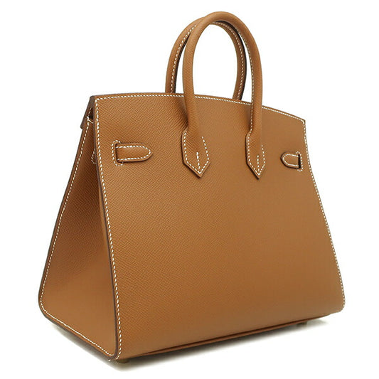 Hermes Birkin 25 Handbag Gold