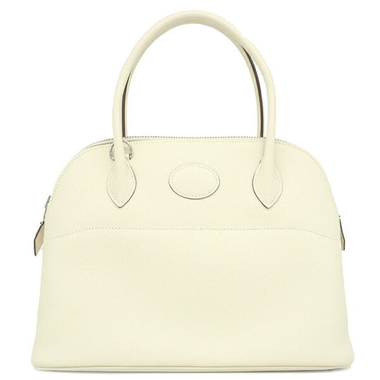 Hermes Bolide 27 Epsom 2-Way Bag Ivory