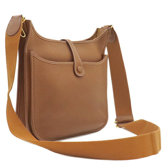 Hermes Evelyne III PM Shoulder Bag Gold