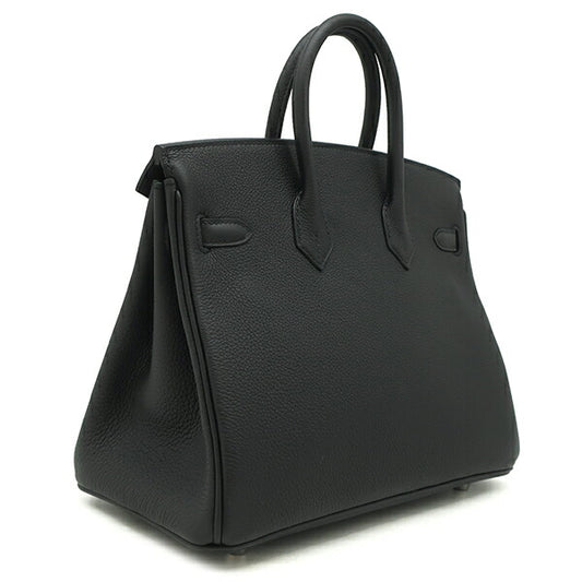 Hermes Birkin 25 Togo Handbag Black