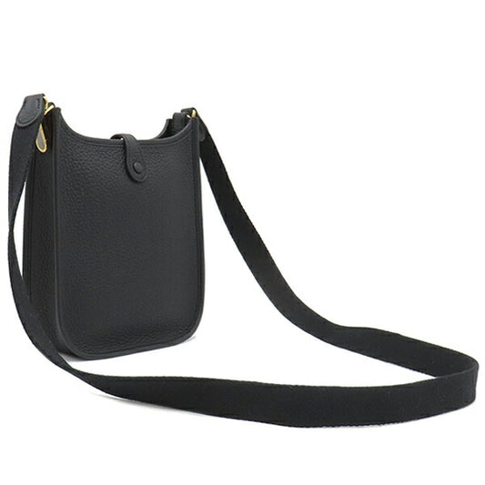 Hermes Evelyne TPM Clemence Black Bag