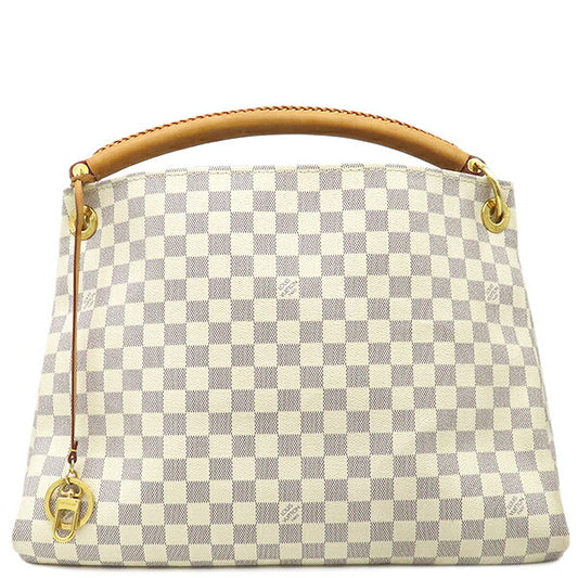 Louis Vuitton Damier Azur Artsy MM Shoulder Bag
