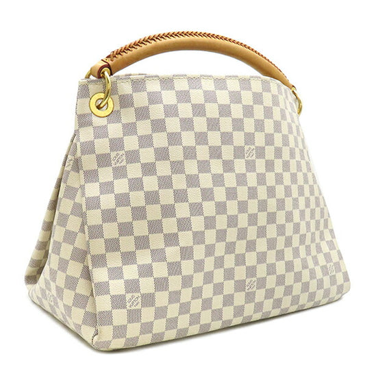 Louis Vuitton Damier Azur Artsy MM Shoulder Bag