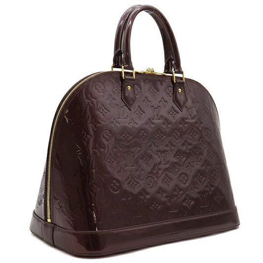 Louis Vuitton Alma GM Monogram Vernis Handbag