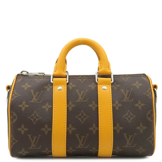Louis Vuitton Monogram Macassar Keepall Bandouliere 25 Bag