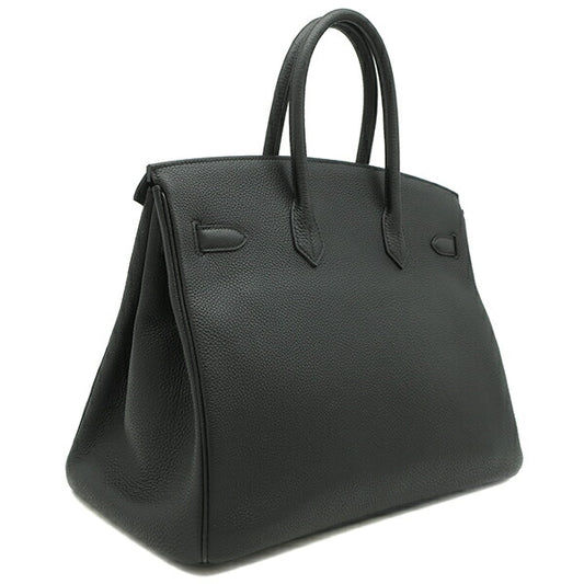 Hermes Birkin 35 Togo Black Handbag