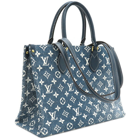 Louis Vuitton Monogram Jacquard Denim Tote OnTheGo MM