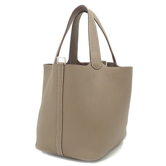 Hermes Picotin Lock MM Handbag Etoupe