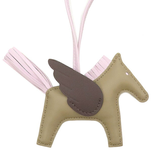 Hermes Rodeo PM Pegasus Bag Charm Beige