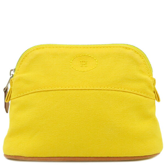 Hermes Bolide Mini Pouch Cotton Yellow