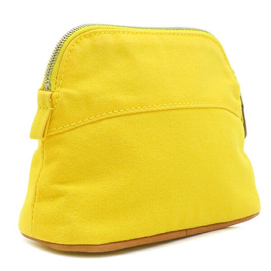 Hermes Bolide Mini Pouch Cotton Yellow