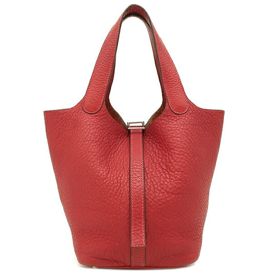 Hermes Picotin PM Handbag Vermilion