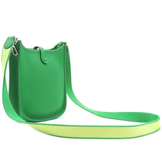 Hermes Evelyne TPM Amazon Shoulder Bag Green