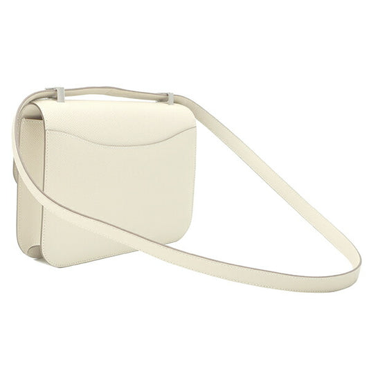 Hermes Constance 24 Shoulder Bag Off-White