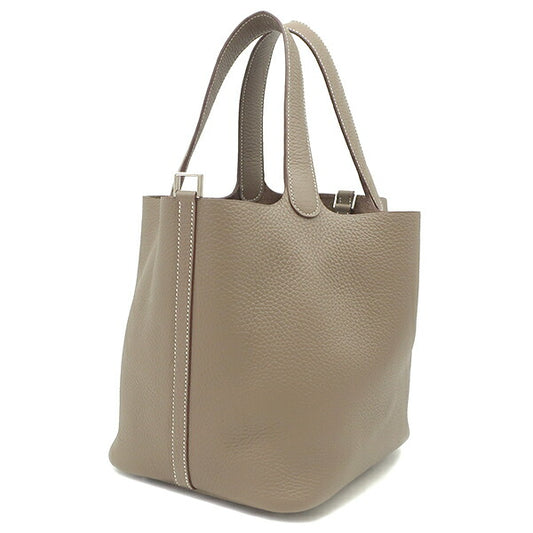 Hermes Picotin Lock MM Handbag Etoupe