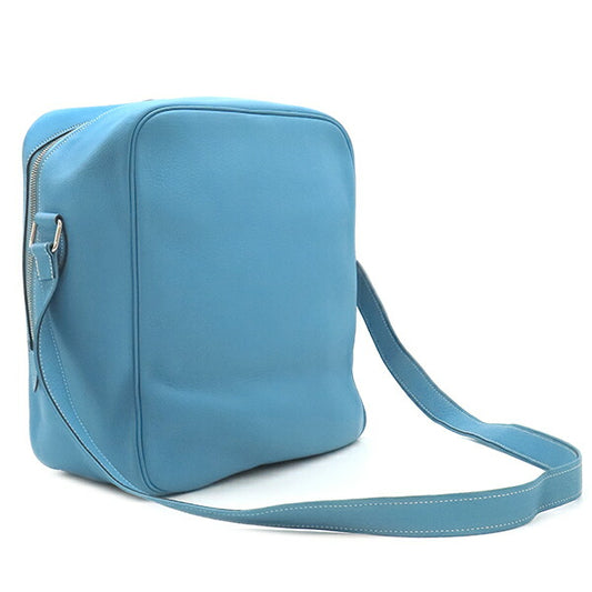Hermes Victoria Shoulder Bag Blue