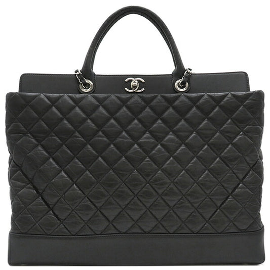 Chanel Vintage Calfskin 2WAY Bag Matelasse Portobello Tote