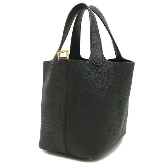 Hermes Picotin Lock PM Handbag Black