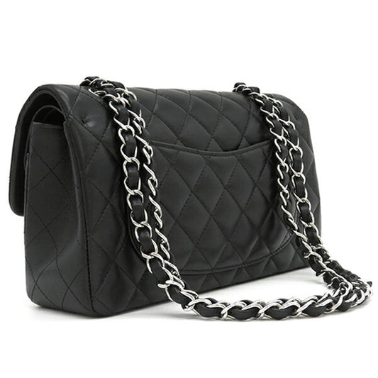 Chanel Lambskin Shoulder Bag Matelasse 23 Flap