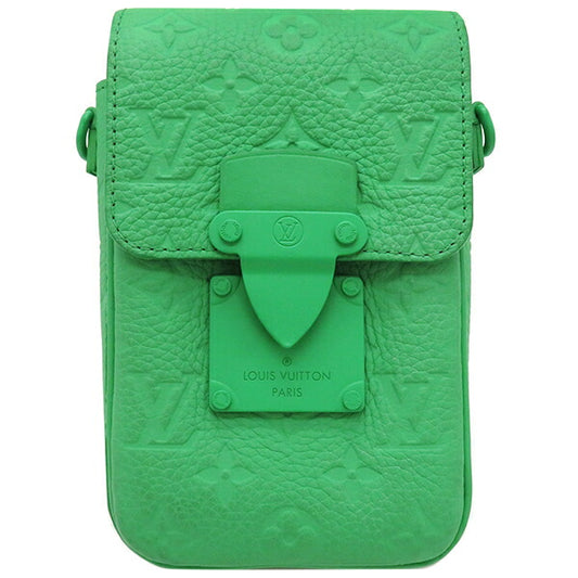 Louis Vuitton S Lock Vertical Wearable Wallet Green