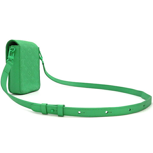 Louis Vuitton S Lock Vertical Wearable Wallet Green