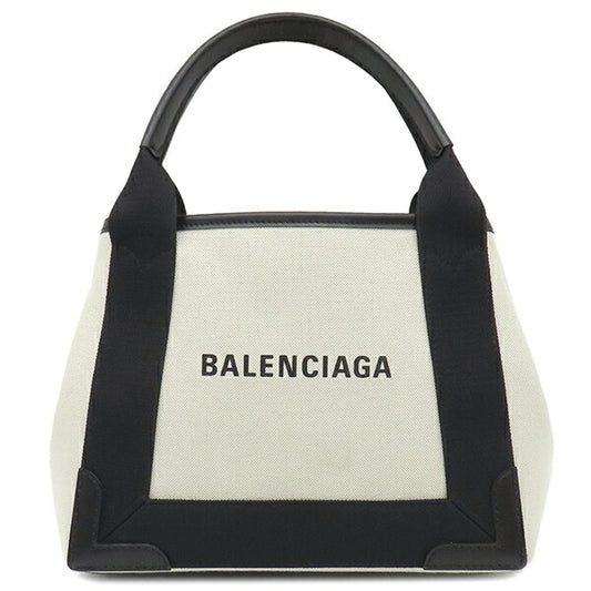 Balenciaga 2WAY Cotton Canvas Leather Bag