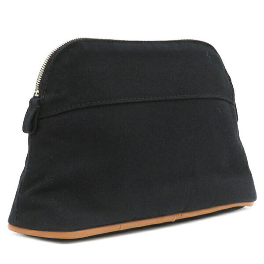 Hermes Cotton Bolide Pouch Black