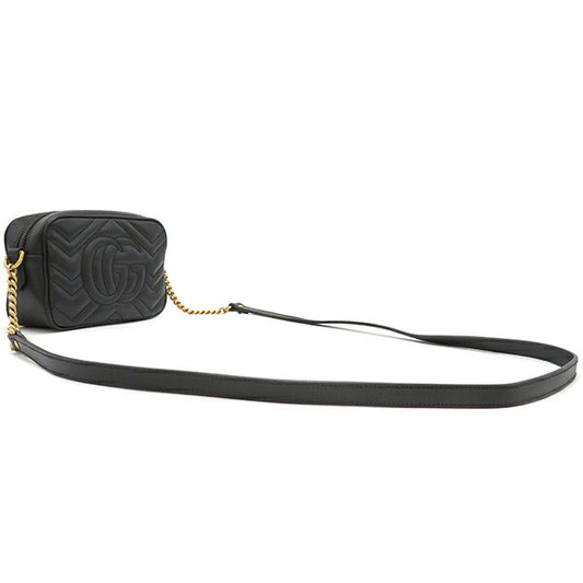 Gucci Leather GG Marmont Mini Camera Bag