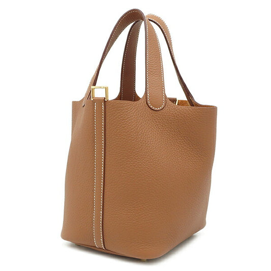 Hermes Picotin Lock PM Handbag Gold