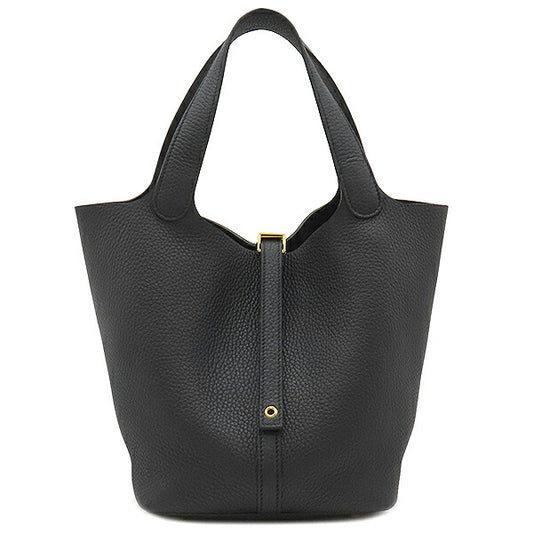 Hermes Picotin Lock MM Handbag Black