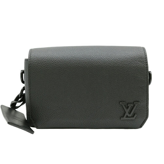 Louis Vuitton Fastline Wearable Wallet Black Leather
