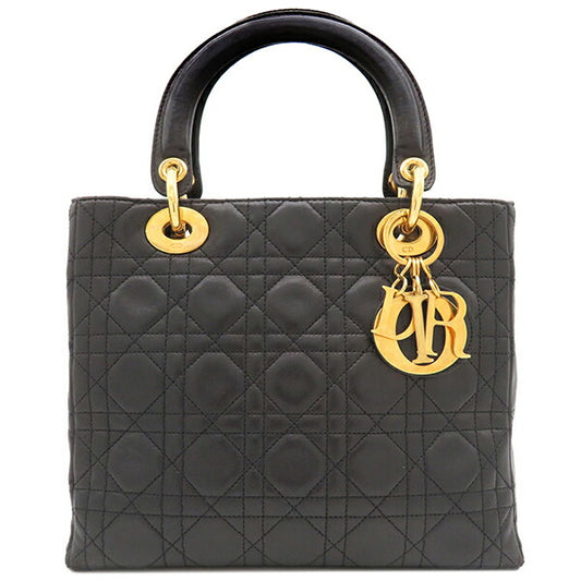 Dior Lady Dior Medium Bag Lambskin Black