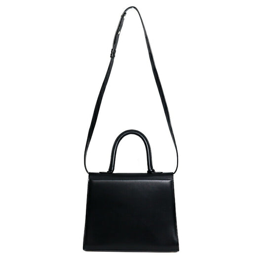 Delvaux Brillant MM Leather Handbag
